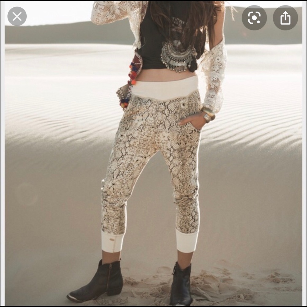 Spell & The Gypsy aloha python slouch pant, sweats